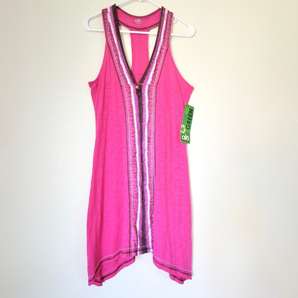 ALO Yoga Racerback T-back Sleeveless Dress - L